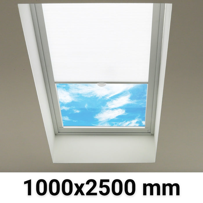1000 x 2500 mm Manual Blinds for Skylights & Roof Lanterns.