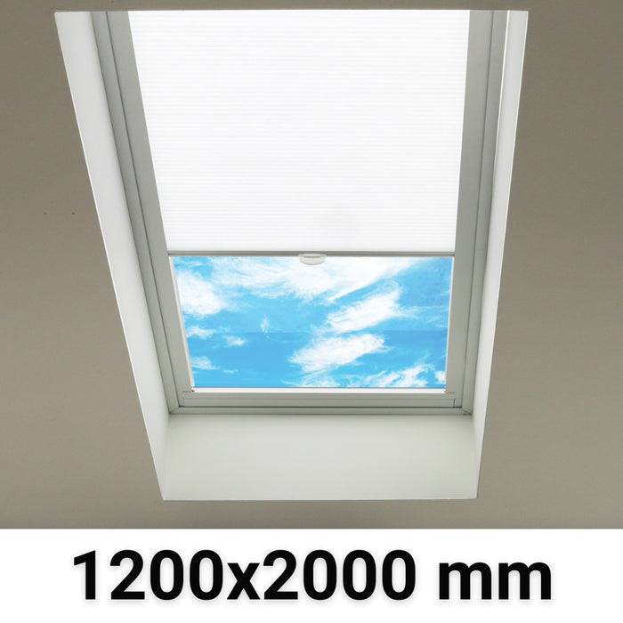 1200 x 2000 mm Manual Blinds for Skylights & Roof Lanterns.