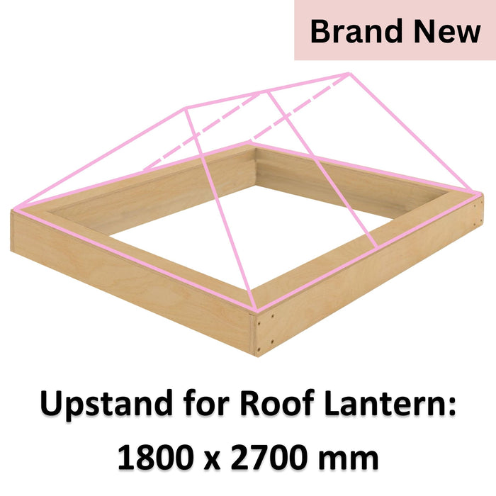 Insulated Upstand 1800 x 2700 mm for Roof Lanterns.