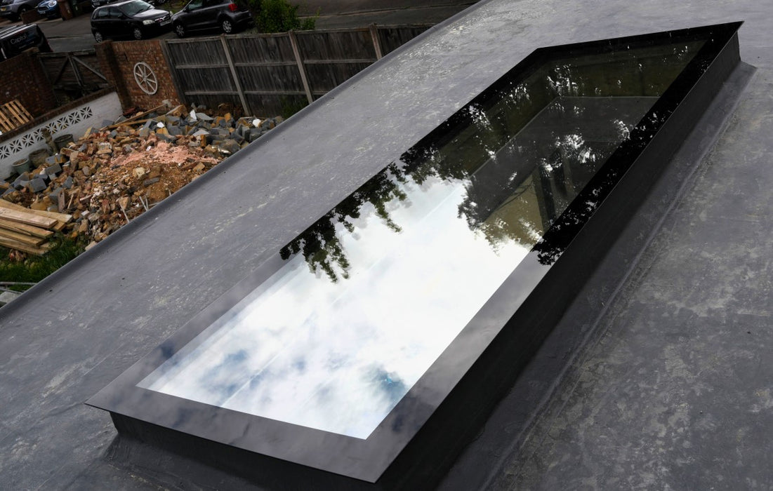 Triple Glazed Frameless Skylight (Pitched Roof) 300 x 300 mm.