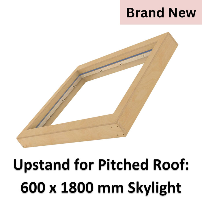 Insulated Upstand 600 x 1800 mm for Skylights (Pitched Roof).