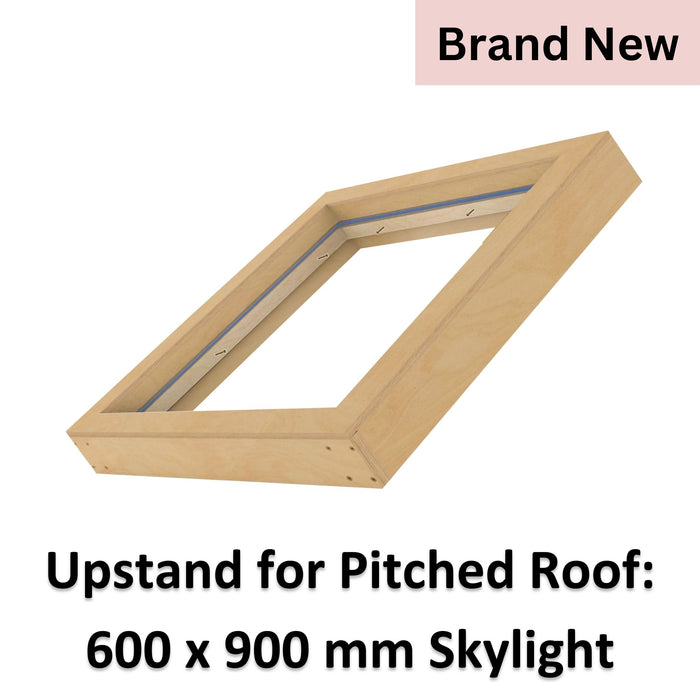 Insulated Upstand 600 x 900 mm for Skylights (Pitched Roof).