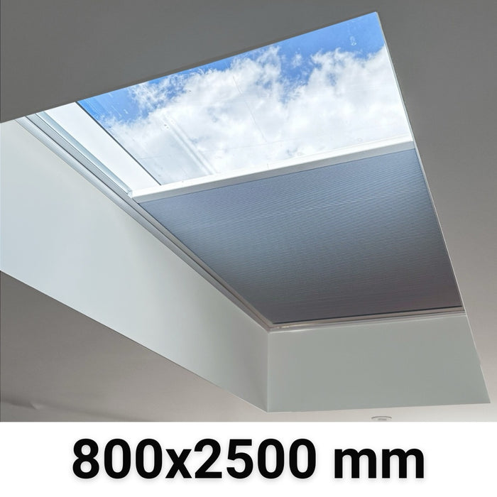 800 x 2500 mm Electric Blinds for Skylights & Roof Lanterns.
