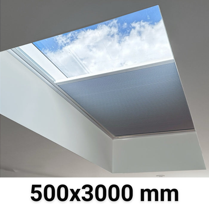 500 x 3000 mm Electric Blinds for Skylights & Roof Lanterns.