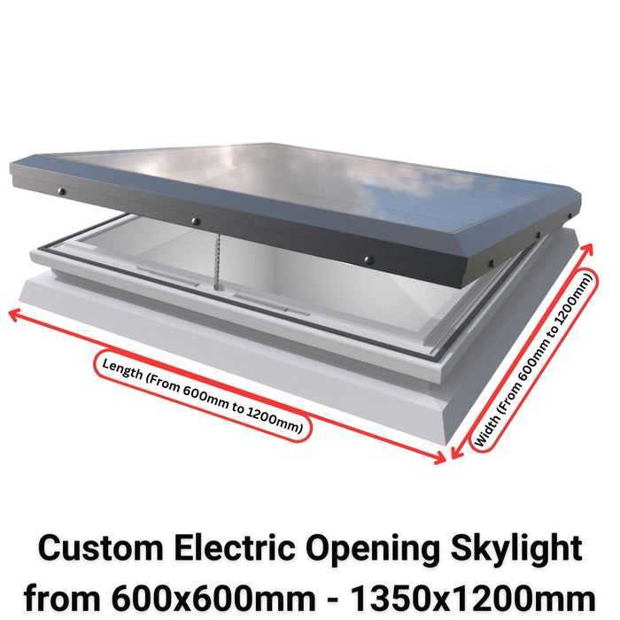 Custom Brett Martin Electric Opening Skylight (Flat Roof).