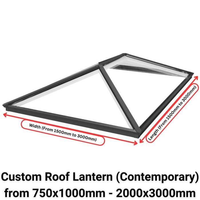 Custom Brett Martin Roof Lantern (Contemporary).