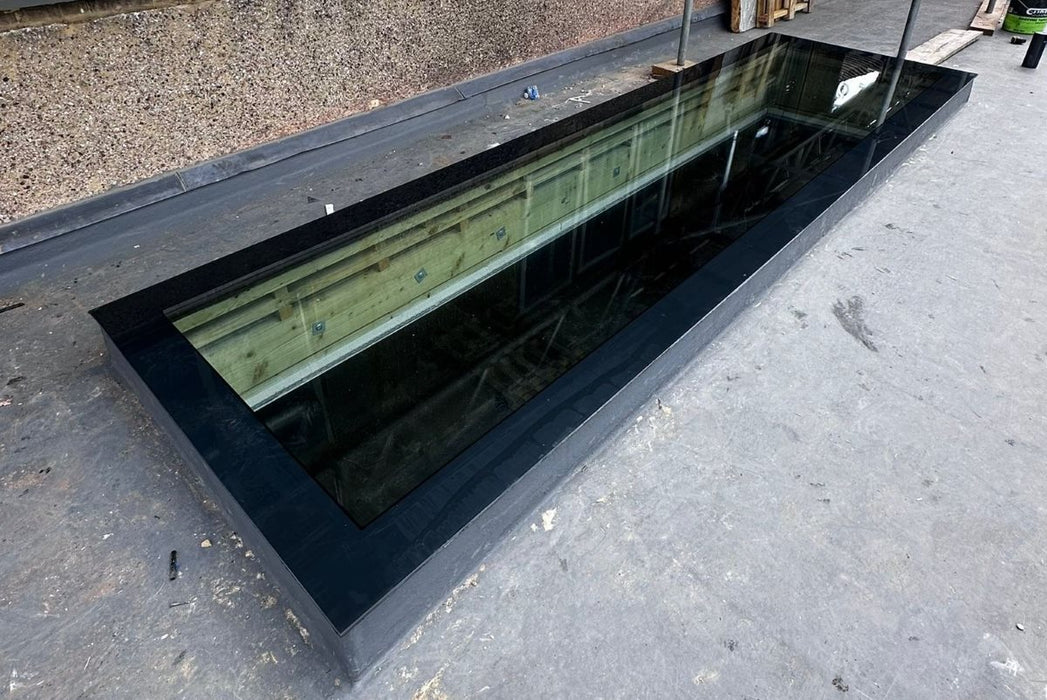 Custom Triple Glazed Frameless Skylight (Flat Roof)