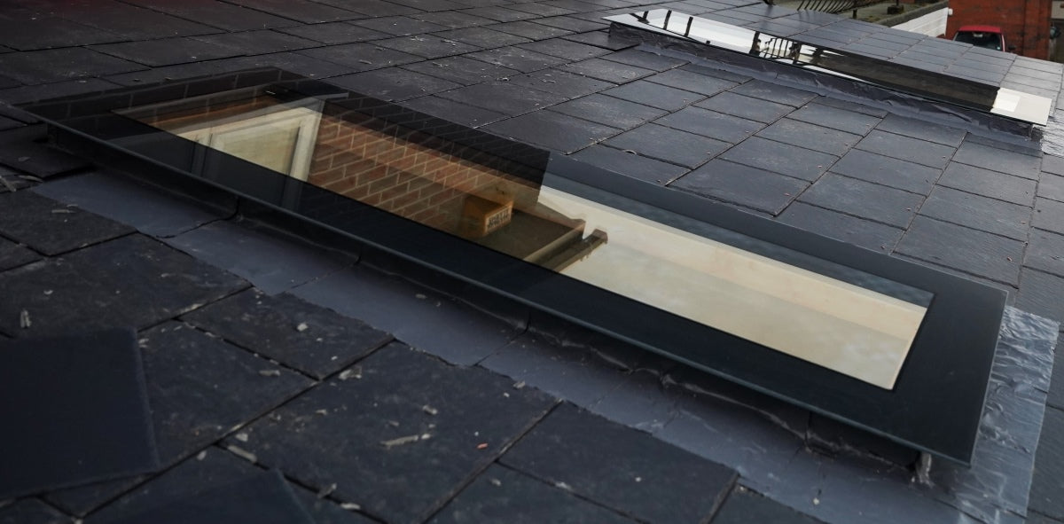 Custom Triple Glazed Frameless Skylight (Pitched Roof)